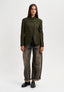 Pantalone jeans balloon vita alta - GRIGIO SCURO