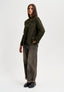 Pantalone jeans balloon vita alta - GRIGIO SCURO