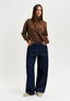 Jeans wide leg vita alta - JEANS