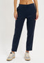 Pantalone sigaretta mano lana - BLU