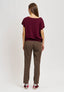 Pantalone a sigaretta - NOCCIOLA
