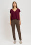 Pantalone a sigaretta - NOCCIOLA