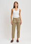 Pantalone in cotone - BEIGE