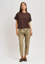 Pantalone in cotone - BEIGE