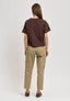 Pantalone in cotone - BEIGE