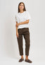 Pantalone in cotone - MARRONE