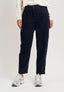 Pantalone cavallo sceso in ciniglia - BLU
