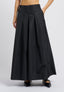 Pantalone gonna in taffetà - NERO