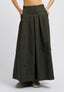 Pantalone gonna in taffetà - MILITARE