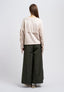 Pantalone gonna in taffetà - MILITARE
