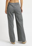 Pantalone palazzo jacquard spinato - GRIGIO MEDIO