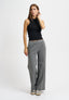 Pantalone palazzo jacquard spinato - GRIGIO MEDIO