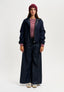 Pantalone jeans gamba ampia - BLU