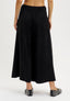 Pantalone gonna doppio tencell - NERO