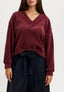 Pantalone gonna con laccio - BLU