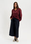 Pantalone gonna con laccio - BLU