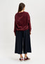 Pantalone gonna con laccio - BLU