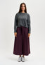 Pantalone gonna con laccio - BORDEAUX