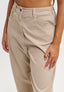 Pantalone elastico retro - BEIGE