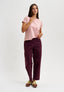 Pantalone elastico retro - BORDEAUX