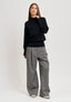 Pantalone palazzo in galles - GRIGIO MEDIO