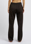 Pantalone mano lana con nervatura - MARRONE