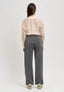 Pantalone mano lana con nervatura - GRIGIO MEDIO