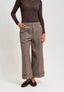 Pantalone in galles con risvolto - BEIGE
