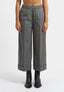 Pantalone in galles con risvolto - GRIGIO MEDIO