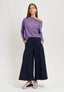 Pantalone gonna in punto milano  - BLU