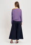 Pantalone gonna in punto milano  - BLU