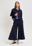 Pantalone gonna in punto milano  - BLU