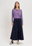 Pantalone gonna in punto milano  - BLU