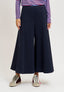Pantalone gonna in punto milano  - BLU