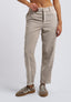 Pantalone sigaretta in velluto - AVORIO