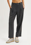Pantalone con pattine sul retro - GRIGIO SCURO
