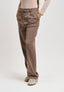 Pantalone palazzo con pinces - FANGO