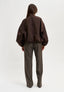 Pantalone dritto in galles - FANGO