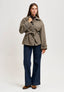 Jeans palazzo con elastico retro - BLU