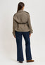 Jeans palazzo con elastico retro - BLU