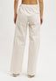 Pantalone palazzo tinto capo - AVORIO