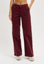 Pantalone palazzo tinto capo - BORDEAUX