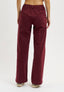 Pantalone palazzo tinto capo - BORDEAUX