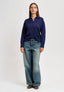 Jeans slavato gamba ampia - JEANS