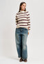 Jeans slavato gamba ampia - JEANS