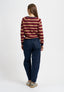 Jeans balloon con elastico retro - NERO
