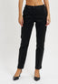 Pantalone sigaretta tinto capo - NERO