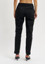 Pantalone sigaretta tinto capo - NERO