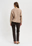 Pantalone sigaretta tinto capo - MARRONE