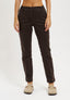 Pantalone sigaretta tinto capo - MARRONE